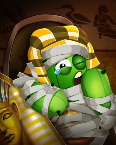 Groggy Mummy Badge - Poppit! Bingo