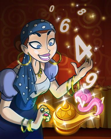 Pogo Daily Sudoku Your Winning Numbers Badge