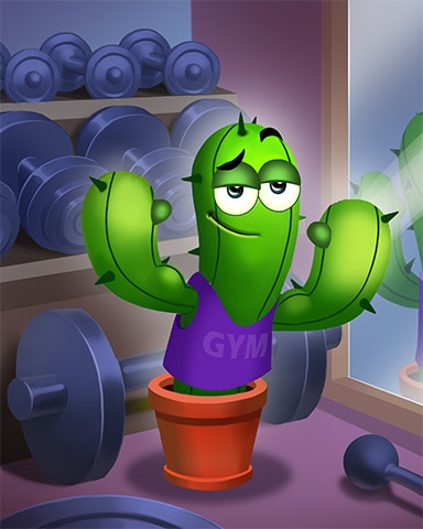 Pogo Poppit! HD Beefcake Spike Badge