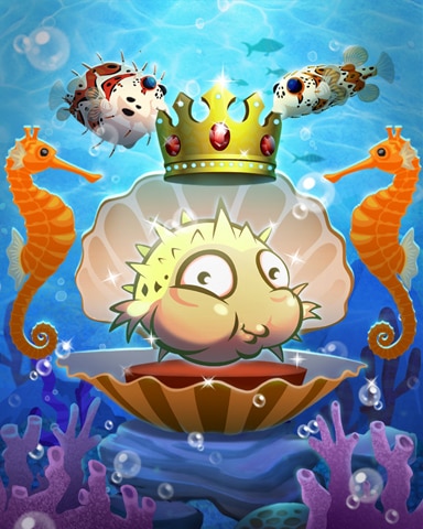 Quinn's Aquarium The Puffer King Badge