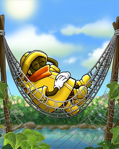 Webby Hammock Badge - Rainy Day Spider Solitaire HD