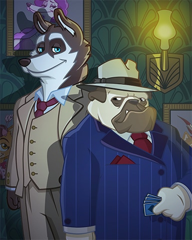 Pogo Spades HD The Boss and Mr. Handsome Badge