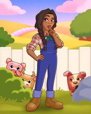 Pogo Stack'em HD Hidden Farm Animals Badge