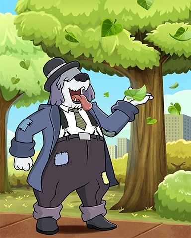 Big Joker Breezy Walk Badge - Spades HD