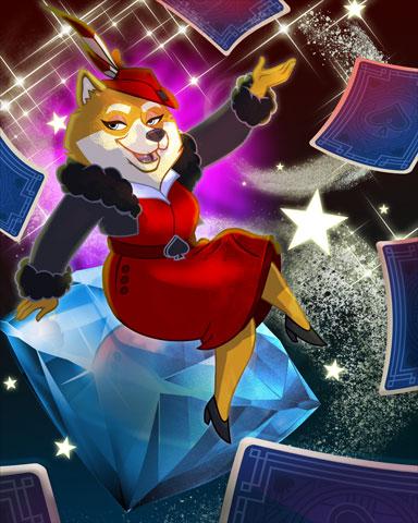 Diamond Dog Style Badge - Spades HD