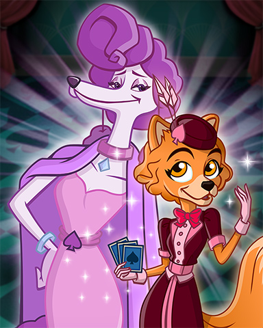 Spades HD Fifi and Biscuit Badge