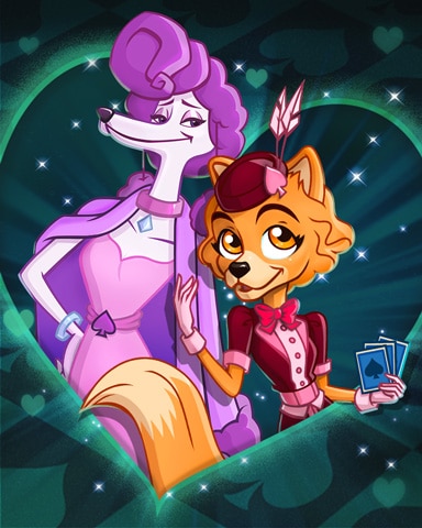 Spades HD Team Hearts Badge