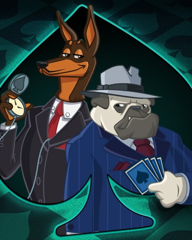 Spades HD Dapper Dogs Badge