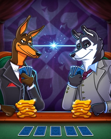 Locked in Battle Badge - Spades HD