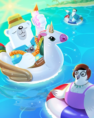 Snowbird Paradise Badge - Snowbird Solitaire