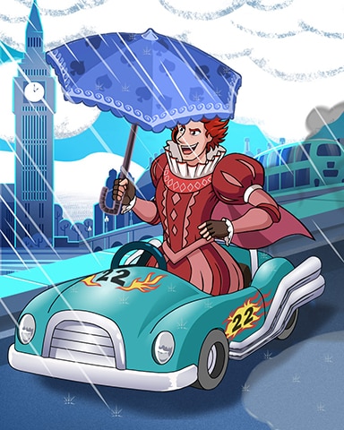 Turbo 21 HD Rainy Day Ride Badge