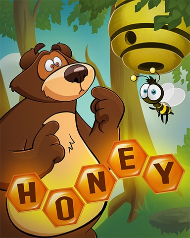 Pogo Tumble Bees HD Honey Bear Badge