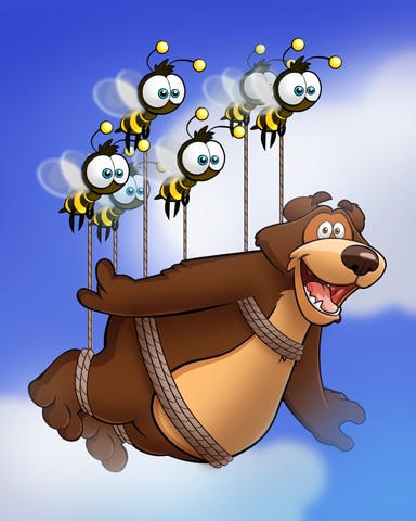 Pogo Tumble Bees HD Boogie Air Rescue Badge