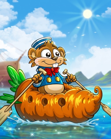 Carrot Canoe Badge - Thousand Island Solitaire HD