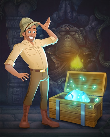 Pogo Tri-Peaks Solitaire HD Tex Finding a Diamond Badge
