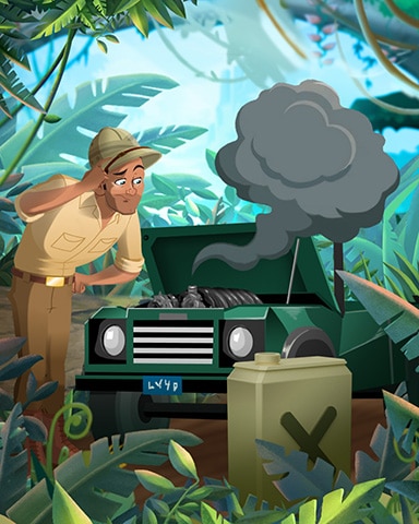 Tri-Peaks Solitaire HD Unexpected Jungle Break Badge