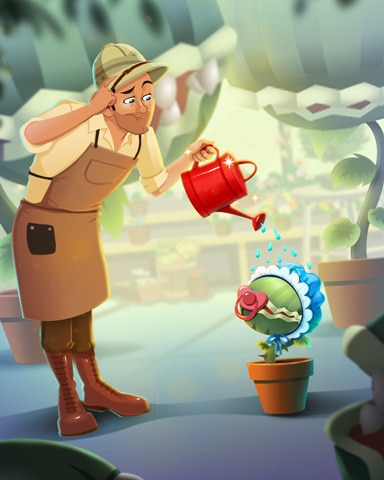 Pogo Tri-Peaks Solitaire HD Gardening with Danger Badge