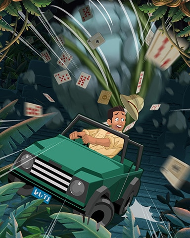 Tri-Peaks Solitaire HD Boulder Racing Badge