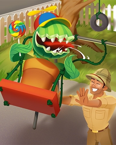 Tri-Peaks Solitaire HD Tex Child Swing Badge