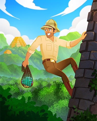 Tri-Peaks Solitaire HD Tex Wall Climbing Badge