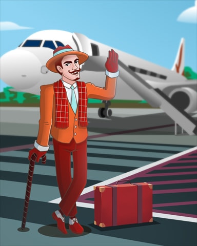 World Class Solitaire HD King Arrives Badge