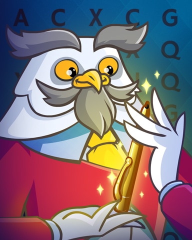 Word Search Daily HD Golden Pen Badge