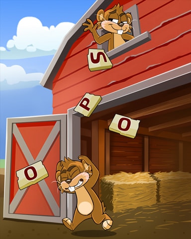 Word Whomp HD Heads Up! Badge