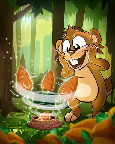 Word Whomp HD Carrot Vortex Badge