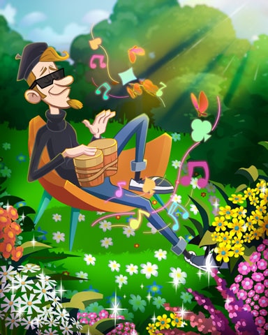 Canasta HD Bongo Bash Badge