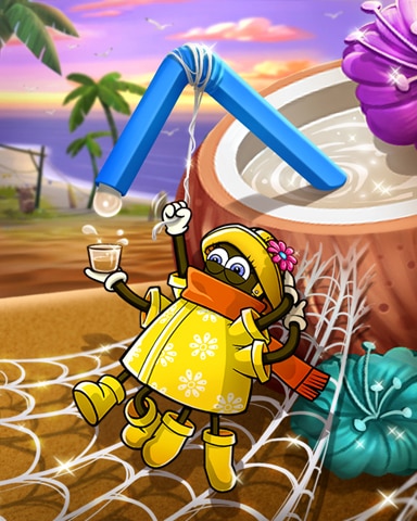 Sunny Day Octavia Badge - Rainy Day Spider Solitaire HD