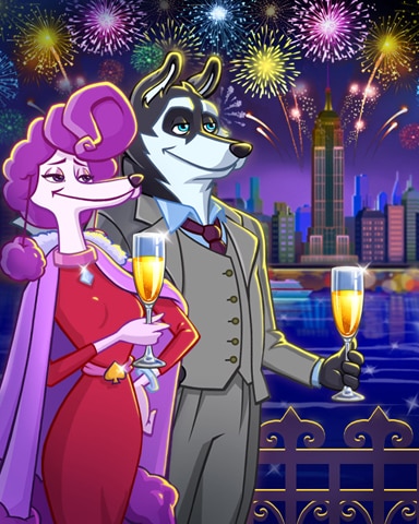 Spades HD Sophisticated Celebration Badge