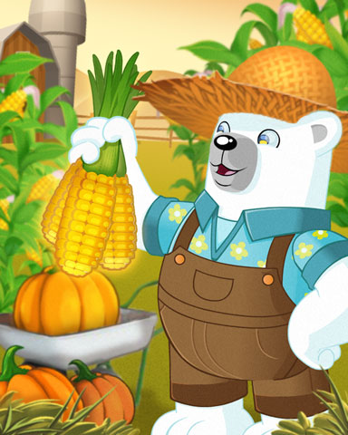 Snowbird Solitaire Bearnard's Bounty Badge