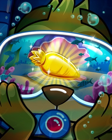 Diving for Carrots Badge - Word Whomp HD