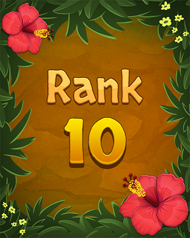 Mahjong Sanctuary Rank 10 Badge