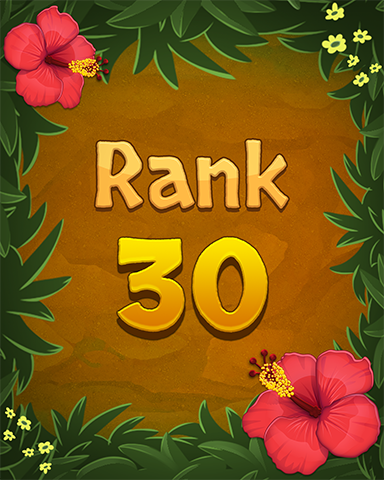 Mahjong Sanctuary Rank 30 Badge