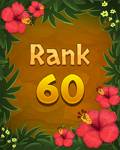 Mahjong Sanctuary Rank 60 Badge