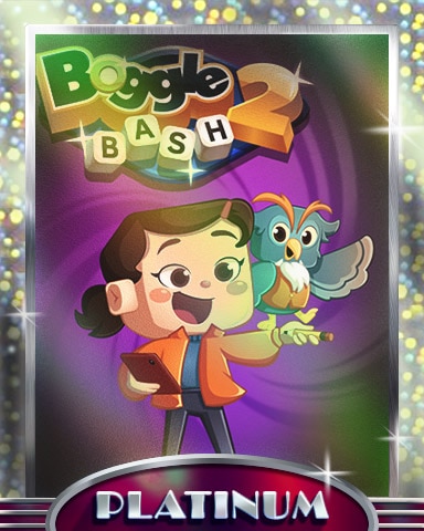 Boggle Bash 2 Boggle Birdie Platinum Badge