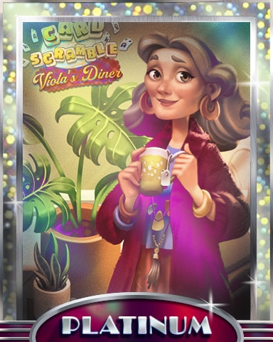 Card Scramble Maggie Platinum Badge