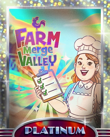 Farm Merge Valley Order Up! Platinum Badge