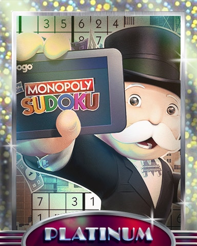 MONOPOLY Sudoku MONOPOLY Sudoku Anywhere Platinum Badge