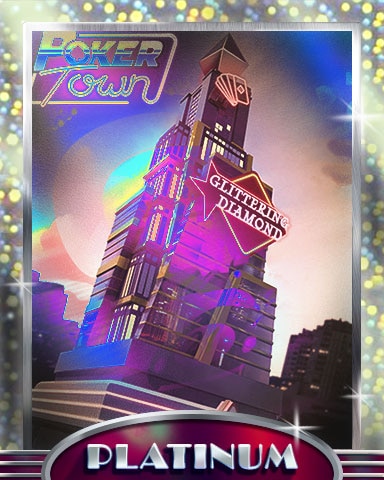 Poker Town White Meat Platinum Badge