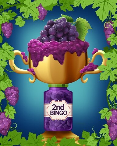 Two Opulent Fruit Fest Bingo Badge