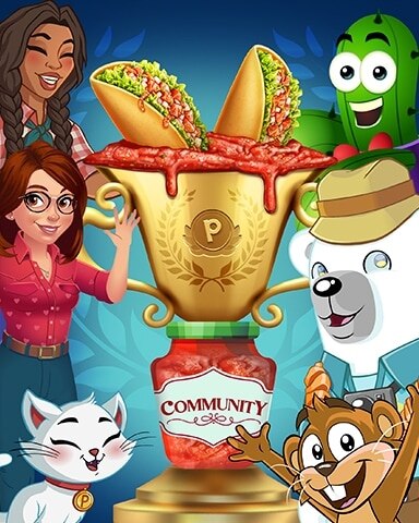Pogo Community Farmers Market Bingo Badge
