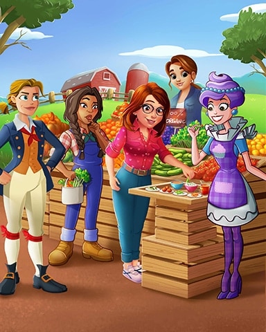 First Board Farmers Market Bingo Badge