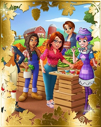 Third Board Farmers Market Bingo Badge