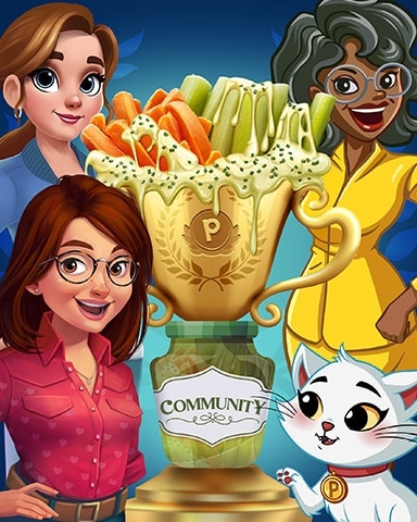 Community Fondue Party Bingo Badge