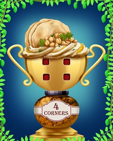 Four Corners Sports Tailgate Party Bingo Badge