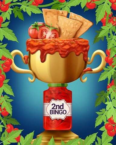 Two Sports Tailgate Party Bingo Badge