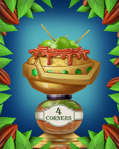 Pogo Four Corners Apple Harvest Treats Bingo Badge