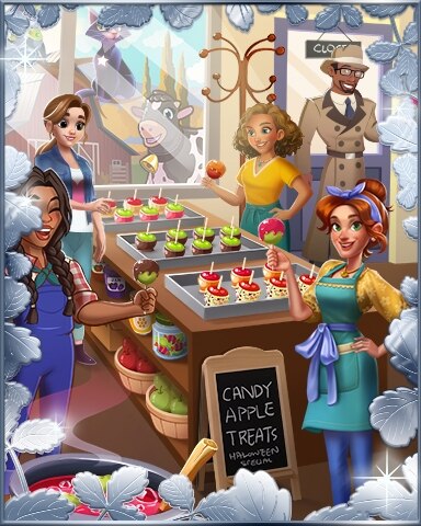 Pogo Second Board Apple Harvest Treats Bingo Badge